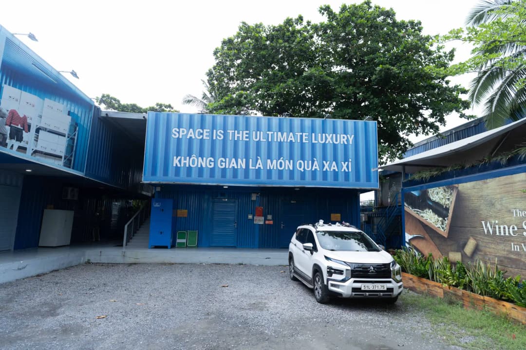 Inside a MyStorage warehouse in Ho Chi Minh City