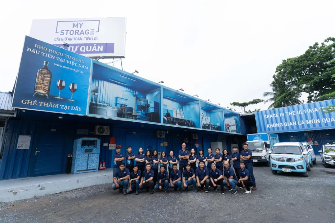 Đội ngũ MyStorage tại kho