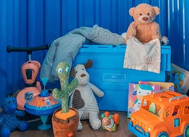 Small storage unit rental at MyStorage