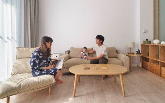 Storing belongings makes your living space more spacious