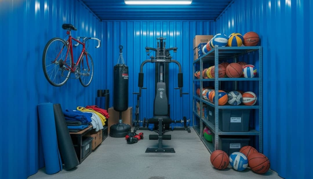 How to Store Sports Equipment Neatly and Without Taking Up Much Space