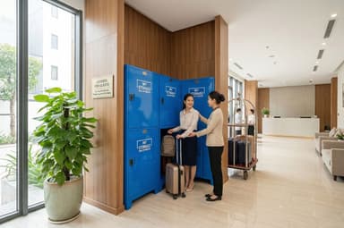 Hourly Locker Rental for Office Workers: Convenient Storage for Personal Items & Sports Equipment