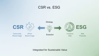CSRとESGの違い:意味・役割・活用方法