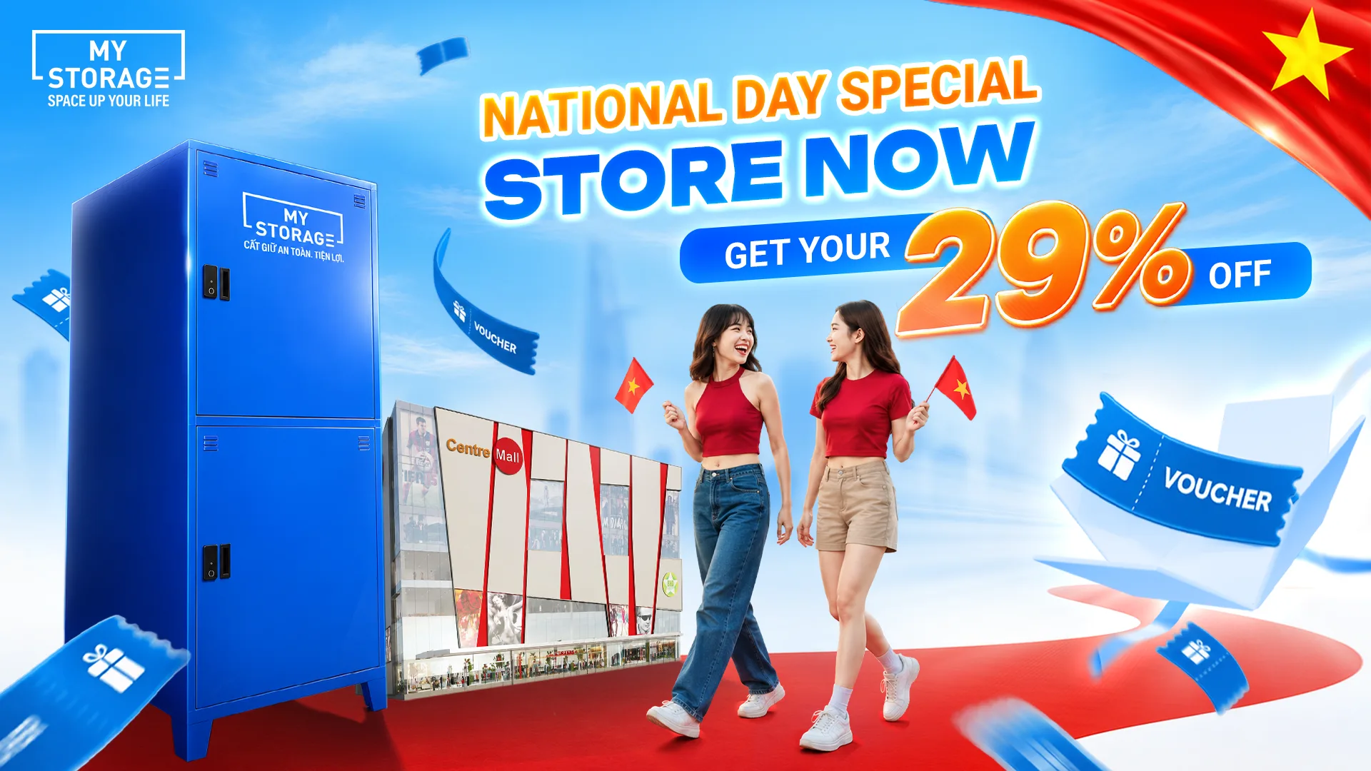 MyStorage National Day promotion — up to 29% off storage