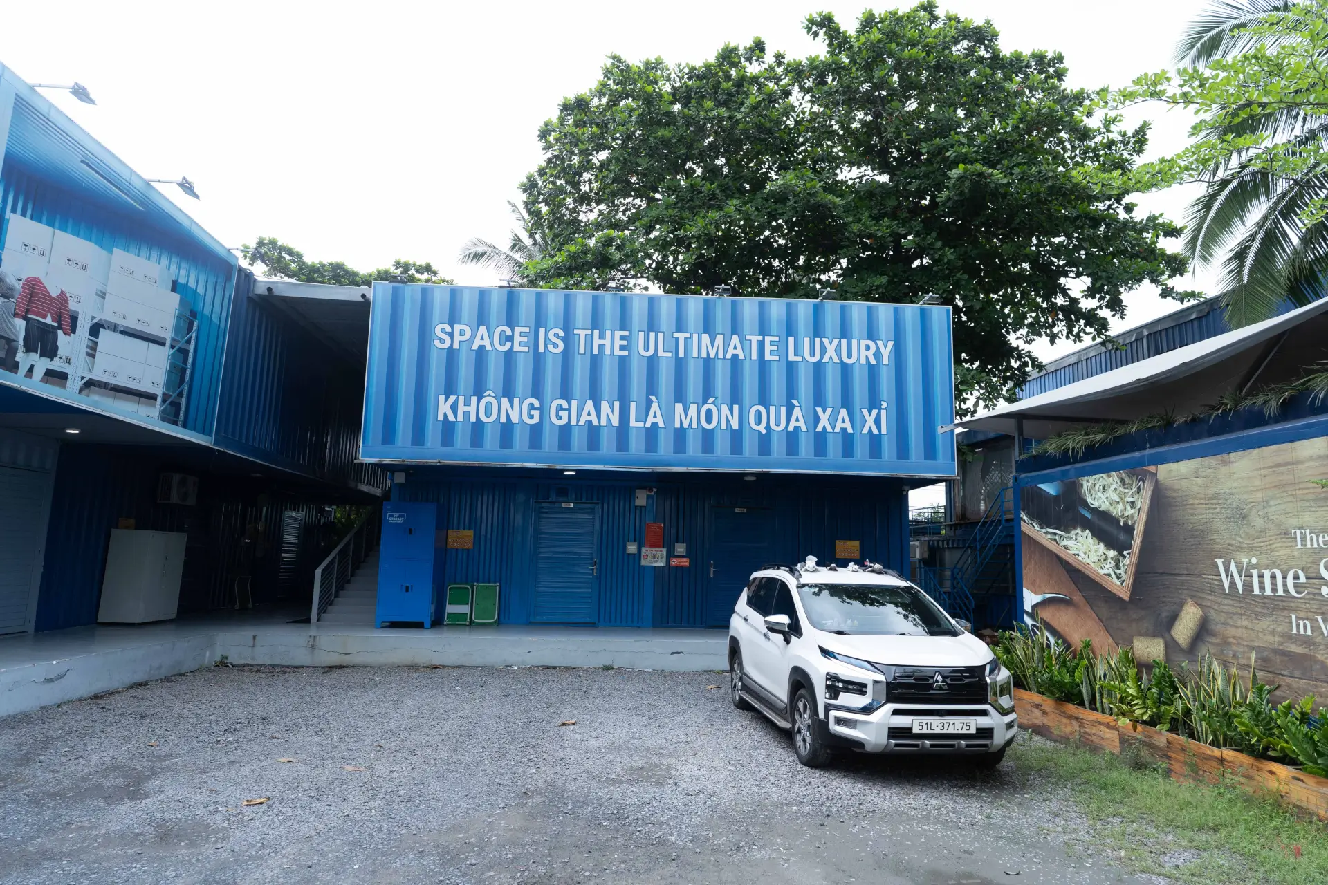 Inside a MyStorage warehouse in Ho Chi Minh City