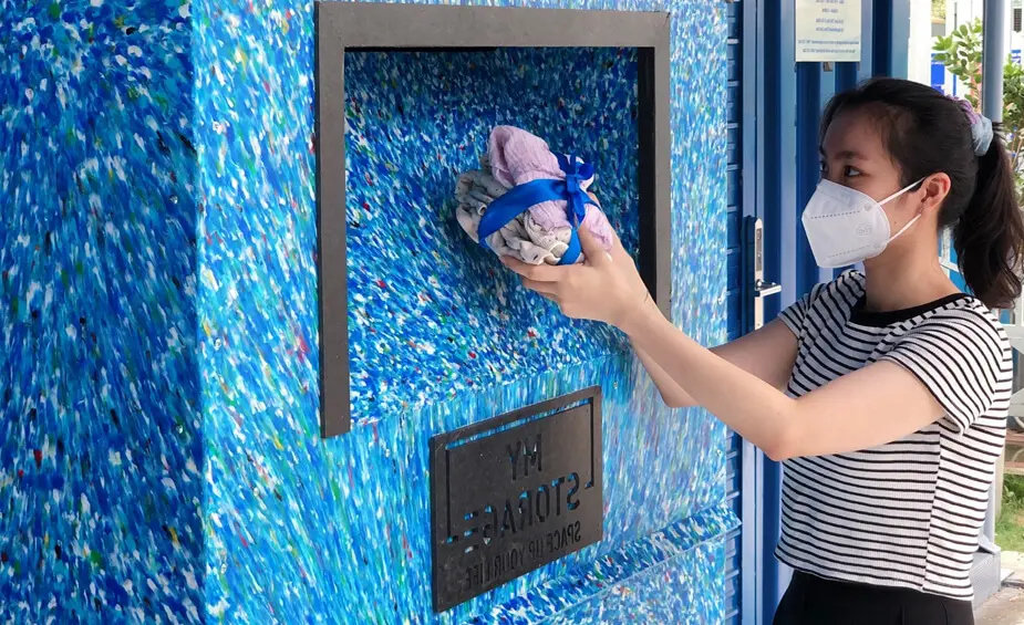 Tủ đồ từ thiện của Mystorage