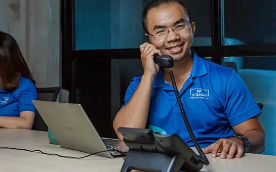 Đội ngũ hỗ trợ khách thuê kho nhiệt tình và chuyên nghiệp
