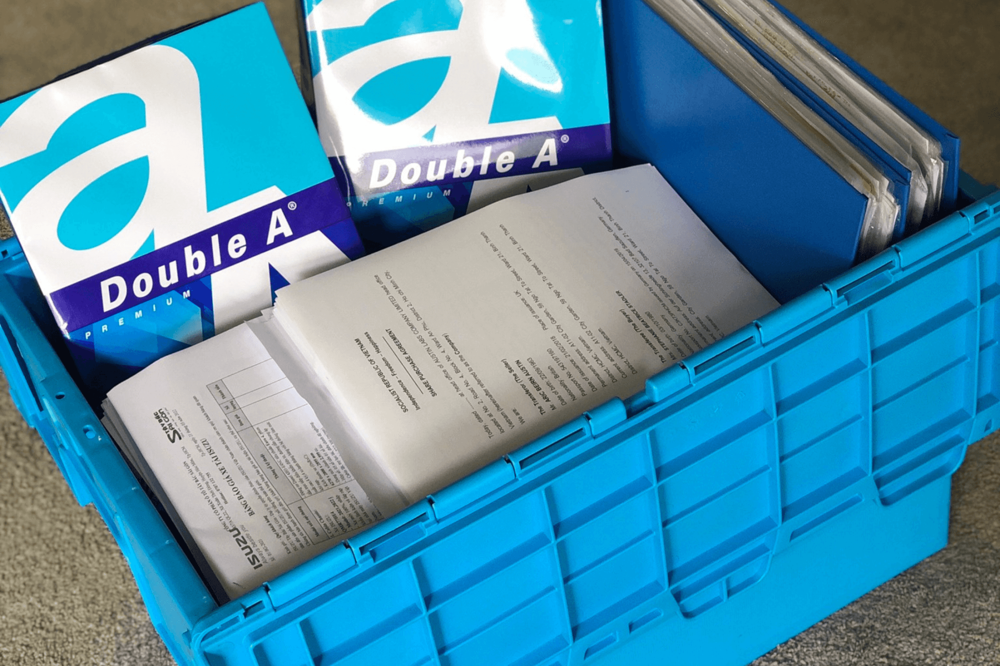 Small Warehouse Rental For Secure File - Document Storage