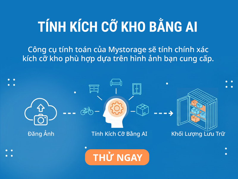 Tính toán kích cỡ kho bằng AI 2