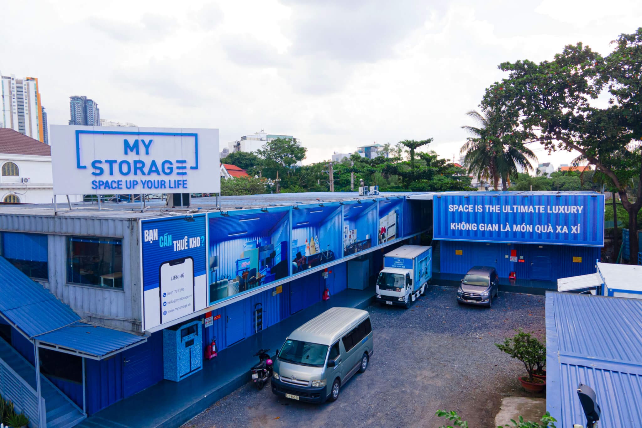 Kho chứa đồ tự quản cho cá nhân và doanh nghiệp của Mystorage tại An Phú, Quận 2