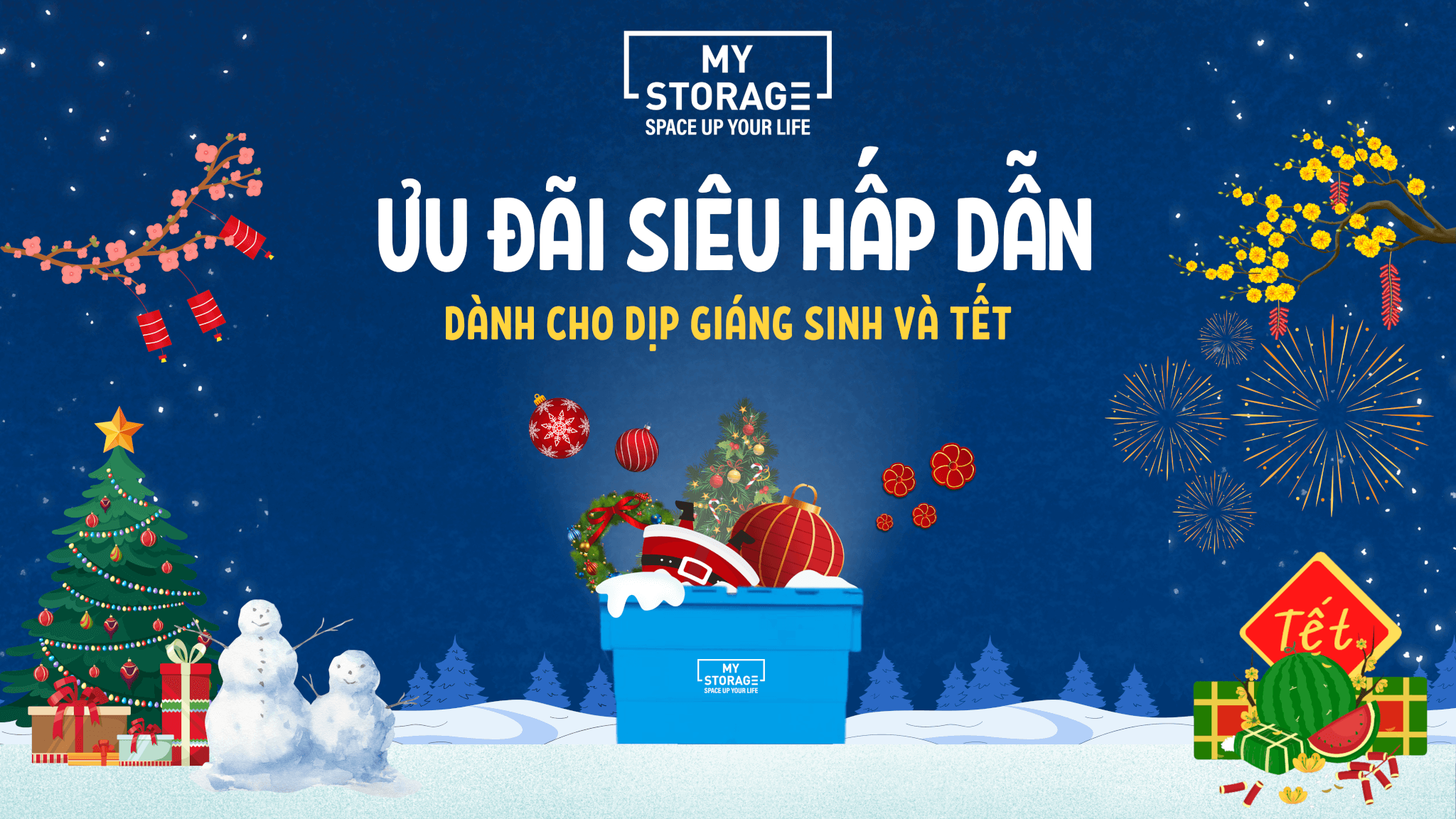 Ưu đãi siêu hấp dẫn mùa lễ hội tại MyStorage