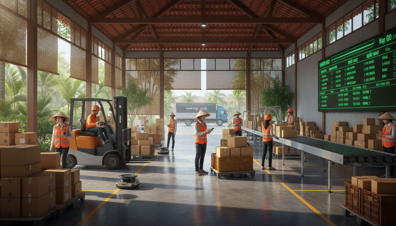 Quy Trình Vận Hành Kho Chuẩn: 7 Bước Quản Lý Kho Hiệu Quả & An Toàn