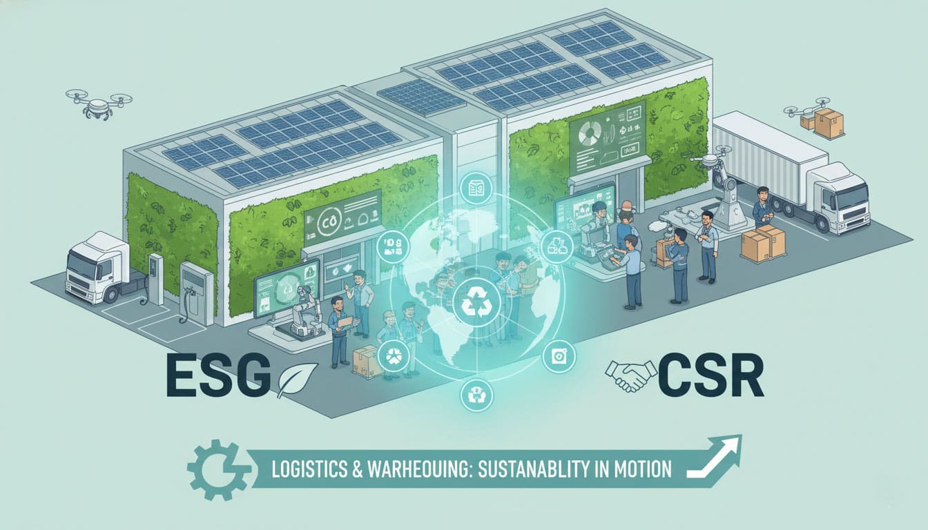 ESG & CSR in the Logistics and Warehousing Industry – Trends or Competitive Advantage?