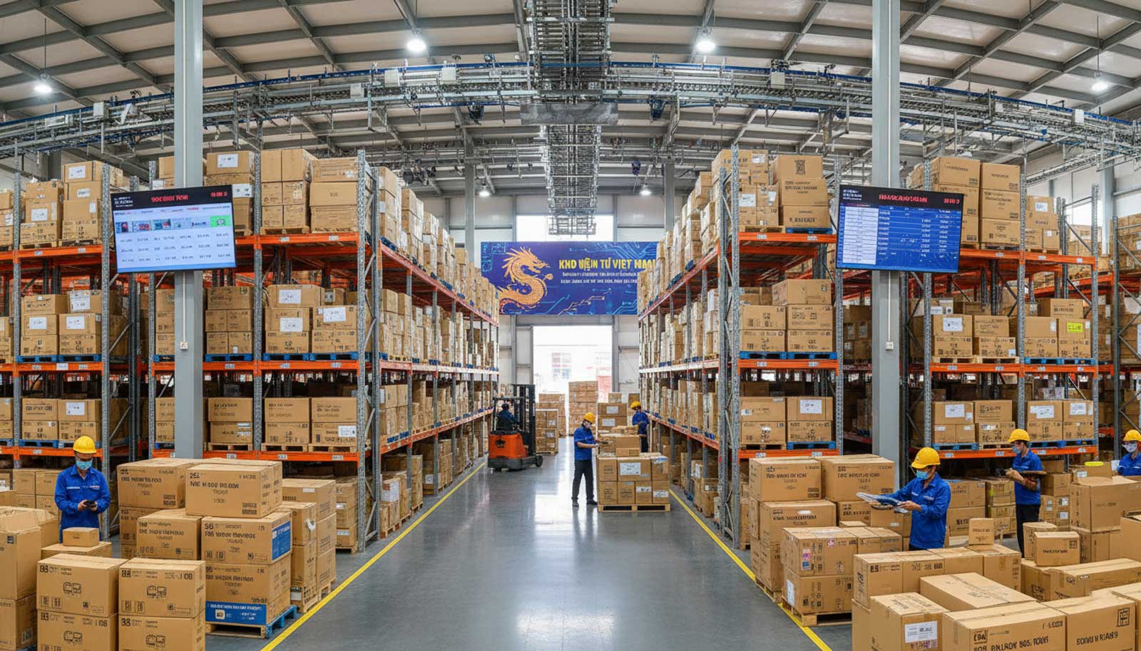 Kho cho doanh nghiệp chứa gì? Giải pháp lưu trữ tối ưu theo từng ngành