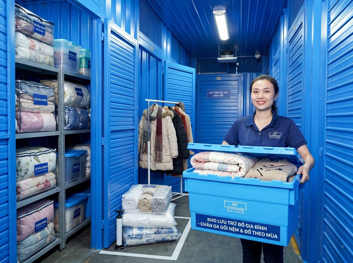 Kho Lưu Trữ Quần Áo, Vải Vóc: Tránh Ẩm Mốc, Côn Trùng & Bạc Màu