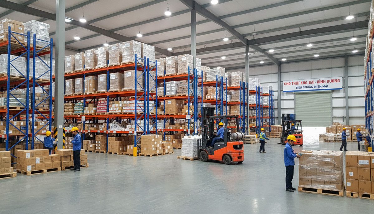 Thuê kho Bình Dương gần KCN VSIP 1: Lưu Trữ Tối Ưu Cho Doanh Nghiệp
