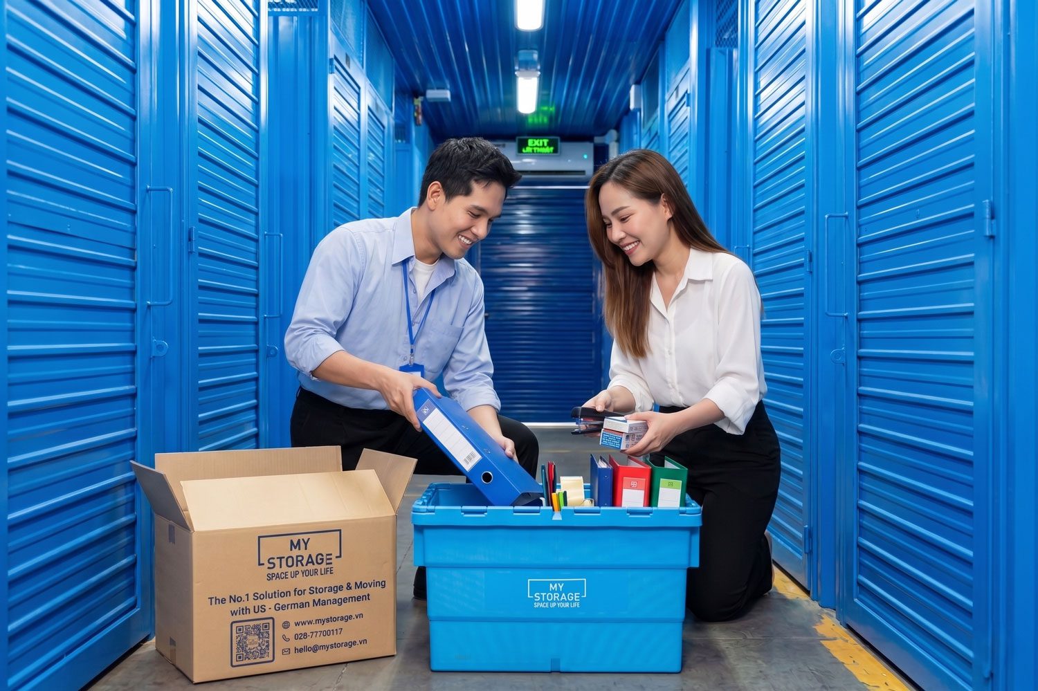Lưu trữ nội thất cùng với hồ sơ giấy tờ doanh nghiệp
